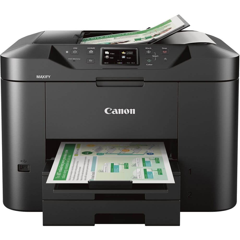 Canon MAXIFY MB2720 Inkjet Multifunction Printer - Color - Plain Paper Print - Desktop