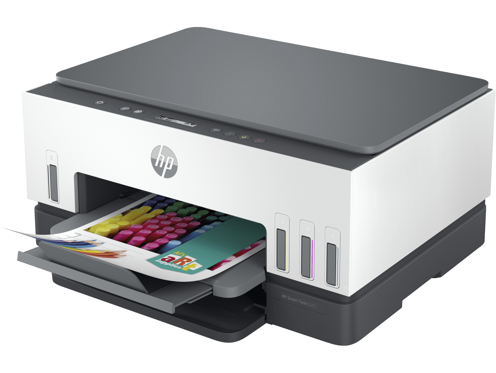 HP Smart Tank 6001 All-in-One InkJet Printer, Color Mobile Print, Scan, Copy,