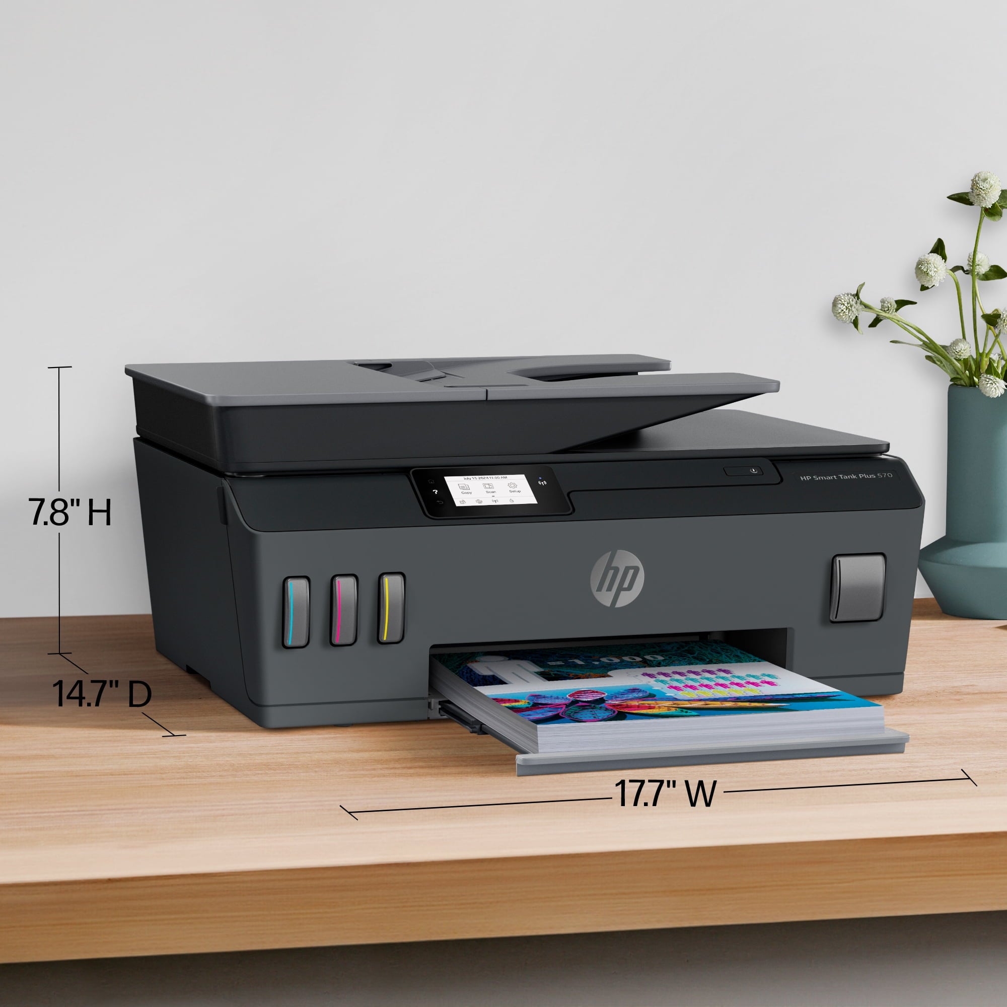 HP Smart Tank Plus 570 Wireless All-in-One Ink Tank Printer with 2 Years of Ink