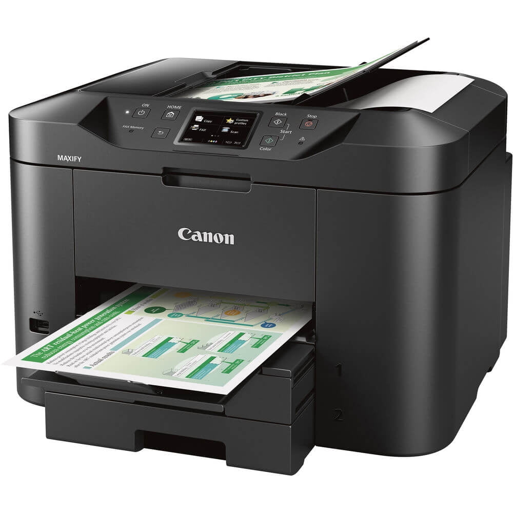 Canon MAXIFY MB2720 Inkjet Multifunction Printer - Color - Plain Paper Print - Desktop
