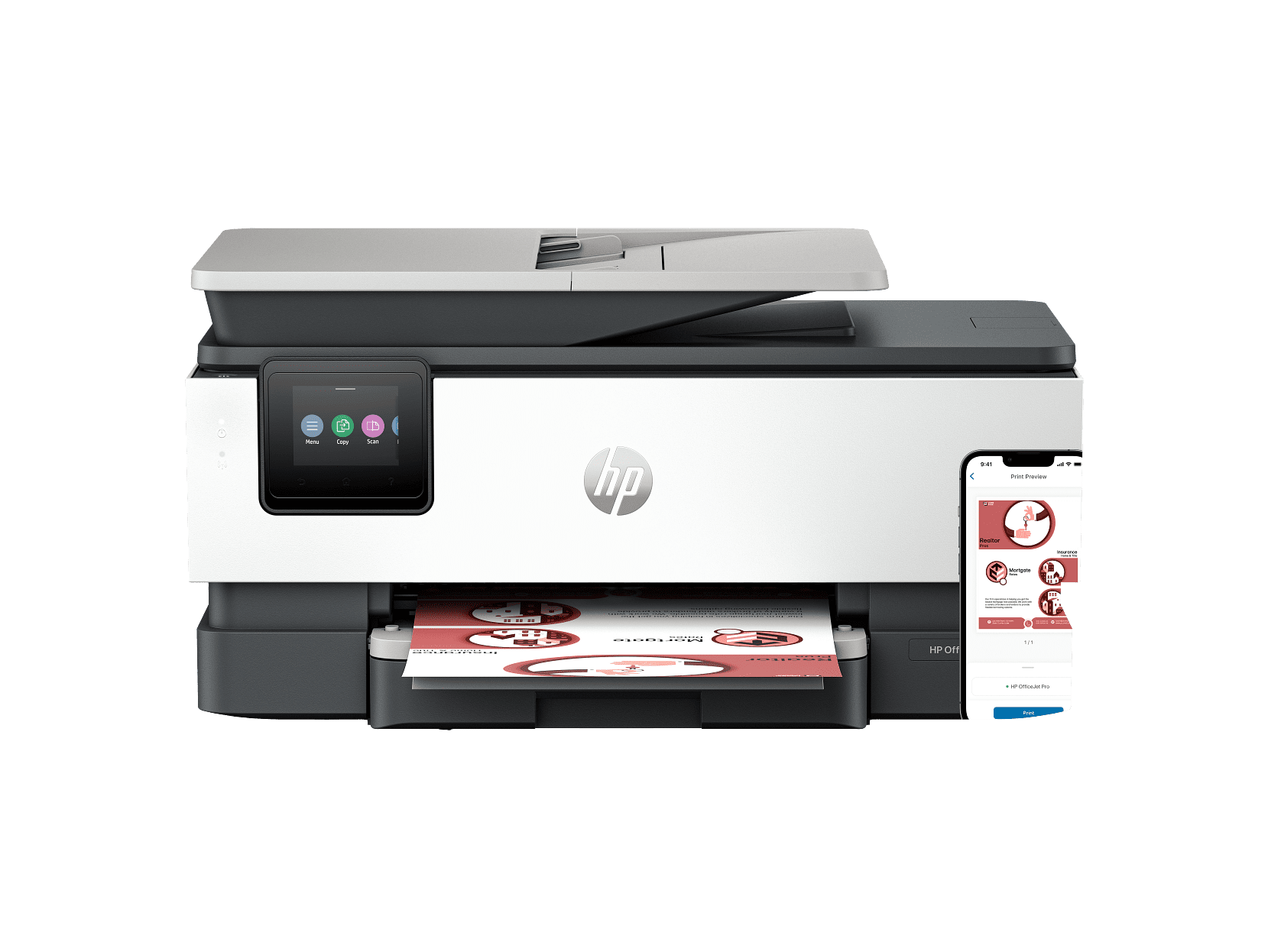 HP OfficeJet Pro 8139e Wireless All-in-One Printer with 1 Full Year Instant Ink with HP+, AI-enabled